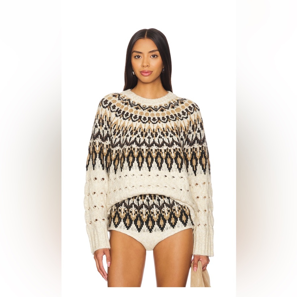 Suzette Sweater in black Multi set